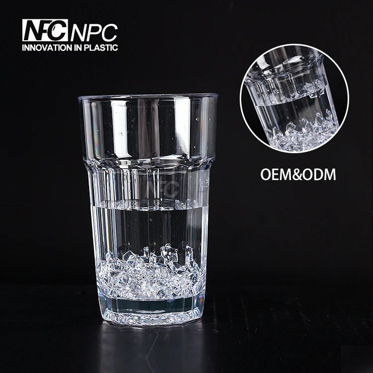 
 Оптовая продажа цветного питьевого стекла из пластика под заказ  