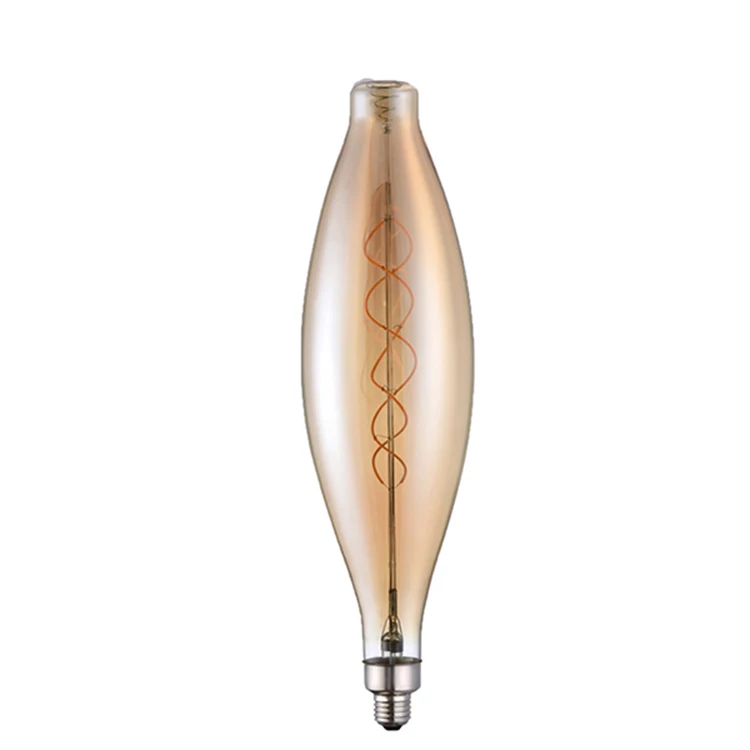 Oversized Led Filament Light Bulb 4w E27 Mushroom Shape Retro BUlb