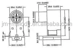
Патрон R17D патрон R17D патрон лампы R17D базовый патрон лампы 660 Вт 1000 в 
