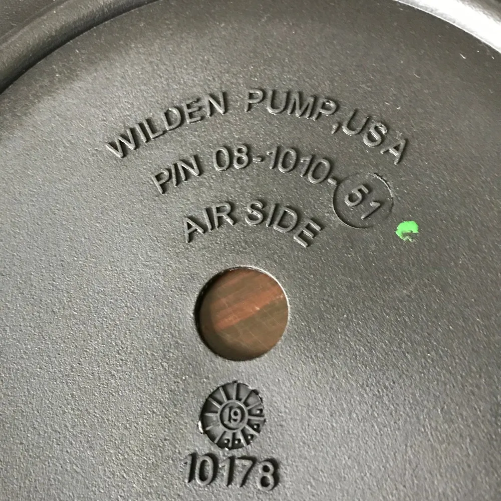 genel aşınmaya dayanıklı yağ wilden pnömatik diyafram pompası kauçuk plastik diyaframlar 08-1010-51 08-1010-52 üretim