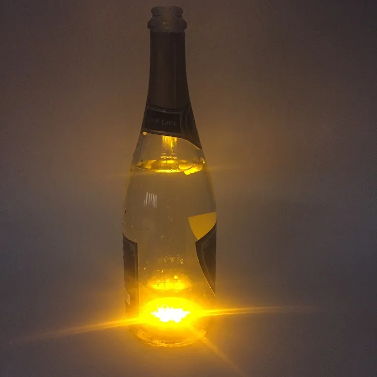 Lampe LED Bouteille De Champagne, éclairage Pour Véhicule, Couleur Champagne