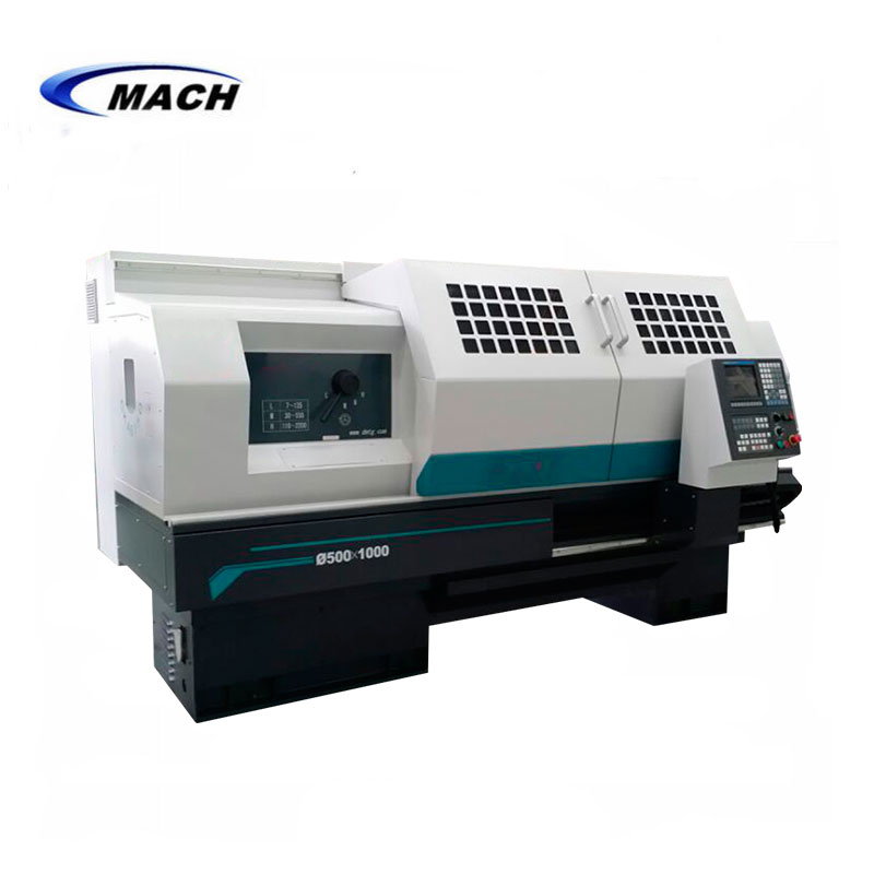 Горизонтальный Токарный станок с плоской платформой CKE6150Z Dalian DMTG