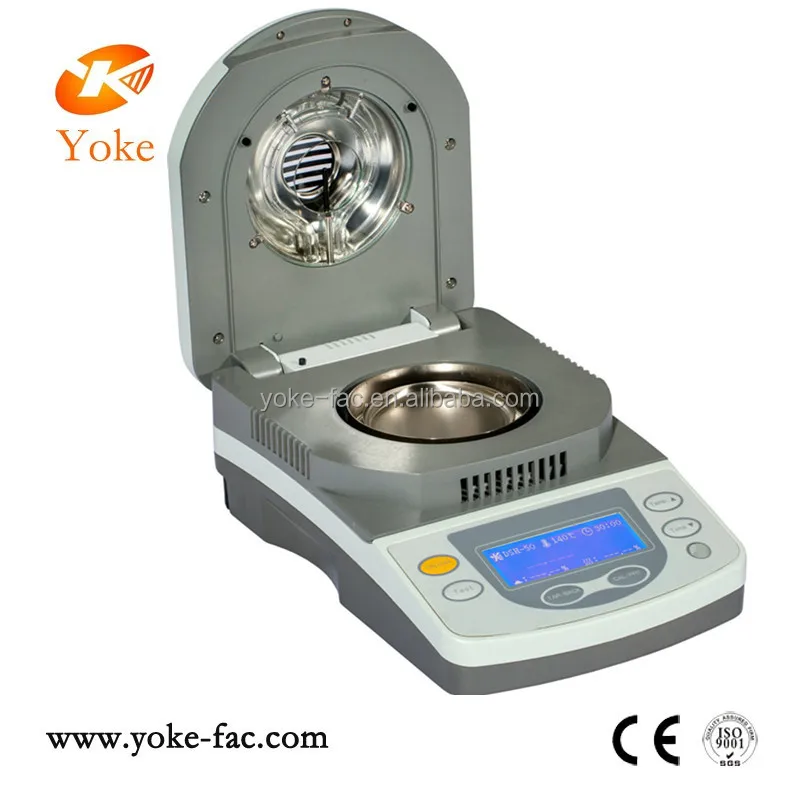 Лабораторный цифровой галогенный анализатор влажности для химического порошка