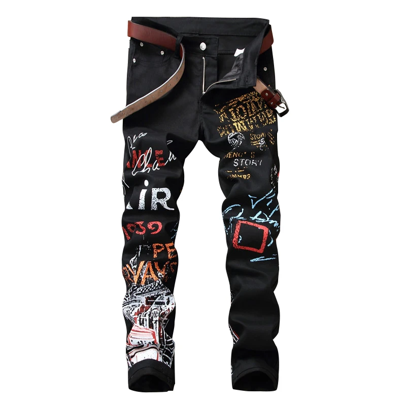 S483 New Coming Best Price Customization Men Embroider Jean Factory From China