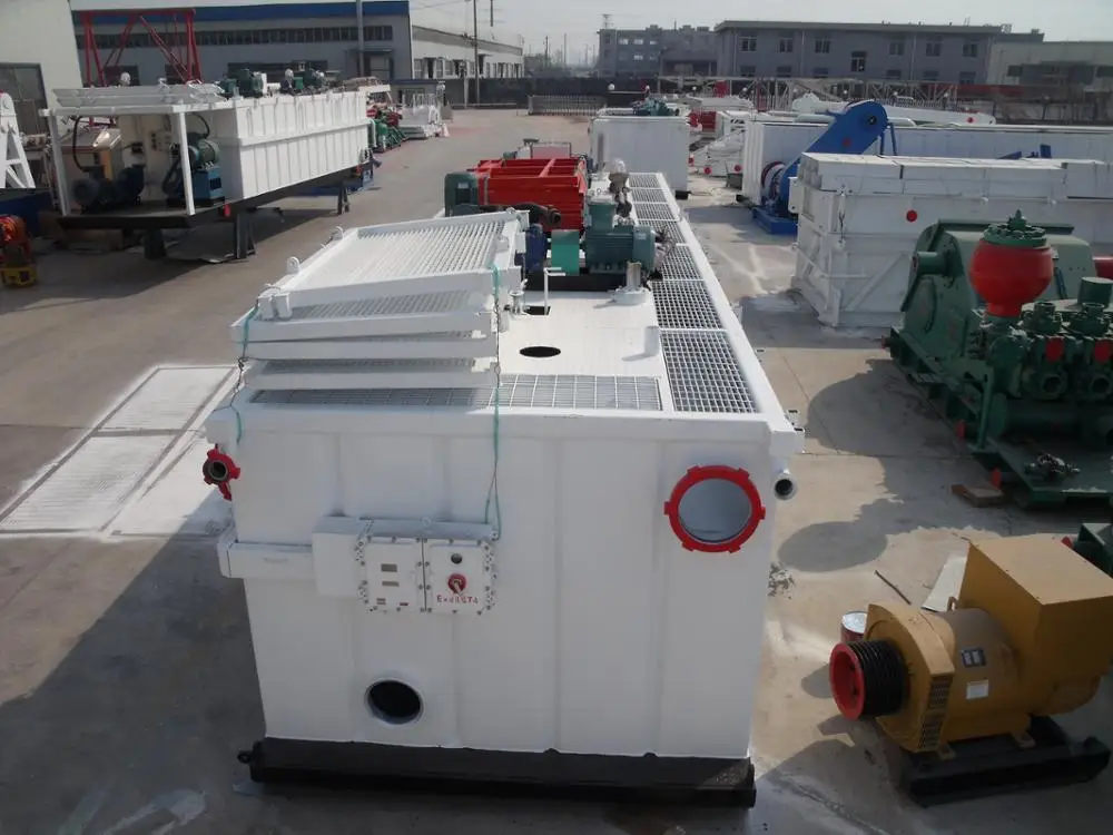 API Oil Well Drilling Rig Price Solid Control System Mud Circulation