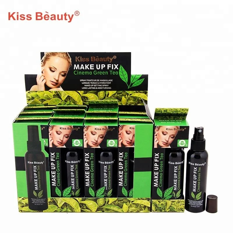 Natural Green Tea Extract Moisture Organic Makeup Fix Waterproof