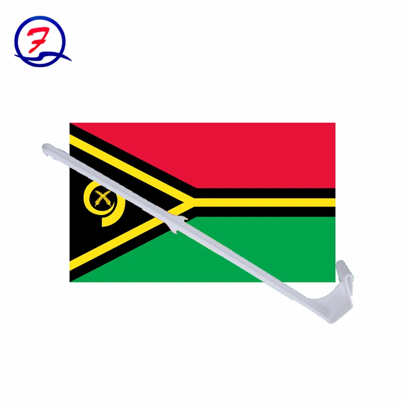 Custom national auto flag of Vanuatu country car window flags