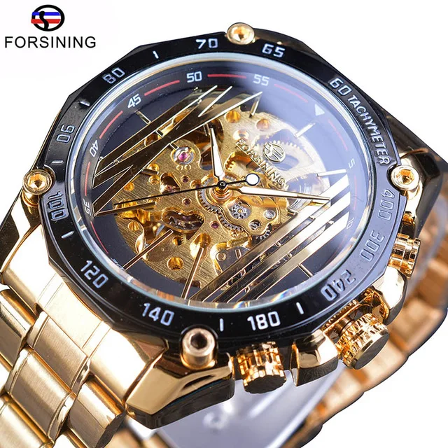Amazon.com: FORSINING Open Heart Skeleton Watch,Luxury Self Winding  Mechanical Leather Watches for Men,Night Glow Watch,Round  Wristwatch,Visible Transparent Watches : Clothing, Shoes & Jewelry