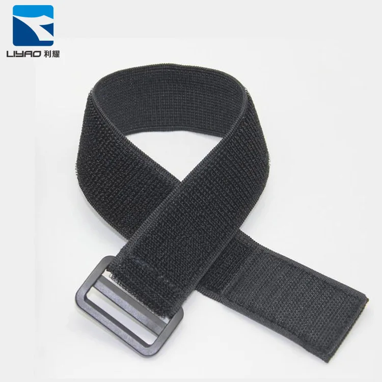 Non-Slip Sewing Elastic Band Heavy Duty Nylon Elastic Tape Hook and Loop Side Band /Strap Customized Colorful Cinch Straps