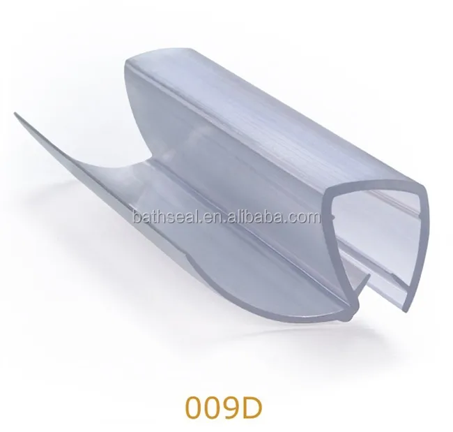Door Bottom Seal Glass Shower Door Plastic Seal Strip