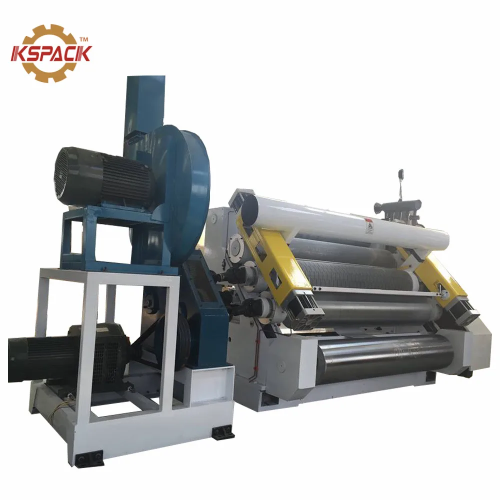 High Speed Single Facer Paper Board Single Face Corrugated Machine