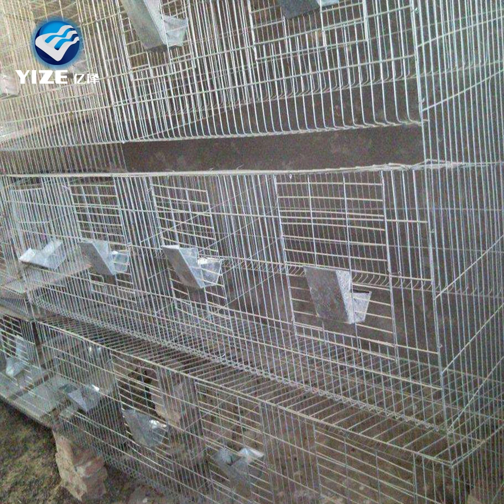 Galvanized 2025 rabbit cages