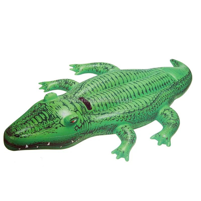 inflatable crocodile pool toy