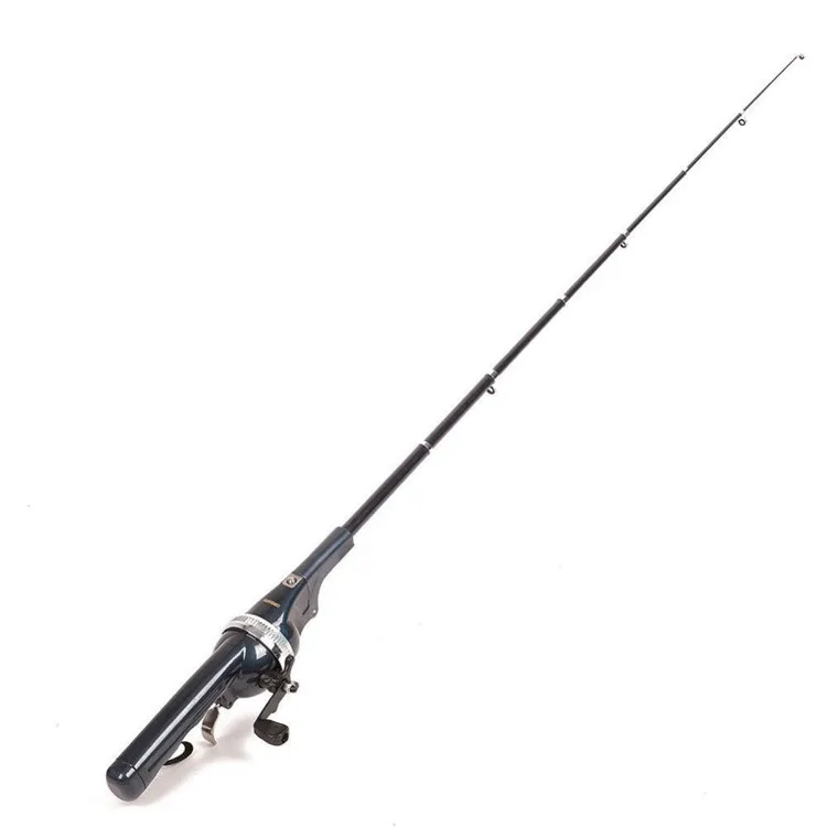 YOUME Folding Mini Telescopic Fishing Pole Fiberglass