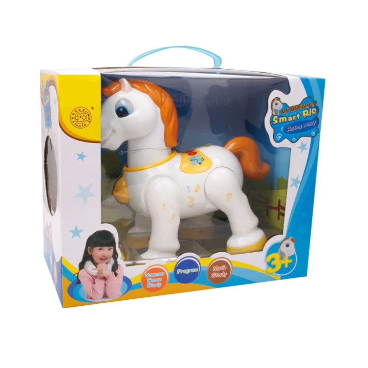 Intelligent Remote Control Touch Sensor Smart Toys Robot Horse for Kids