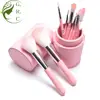 Pink brush with case