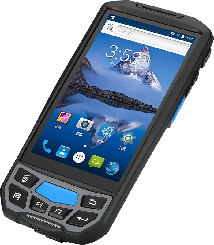 Blovedream U9000 Portable Android Wifi Barcode Scanner Pda for 1D 2D QR Data Collector