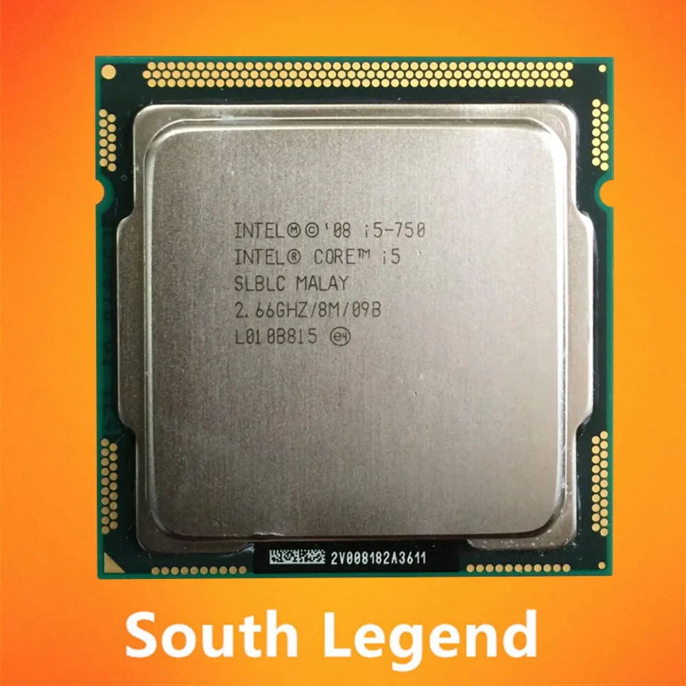 Intel Core I5-750 Quad-Core Processor Stock, Used