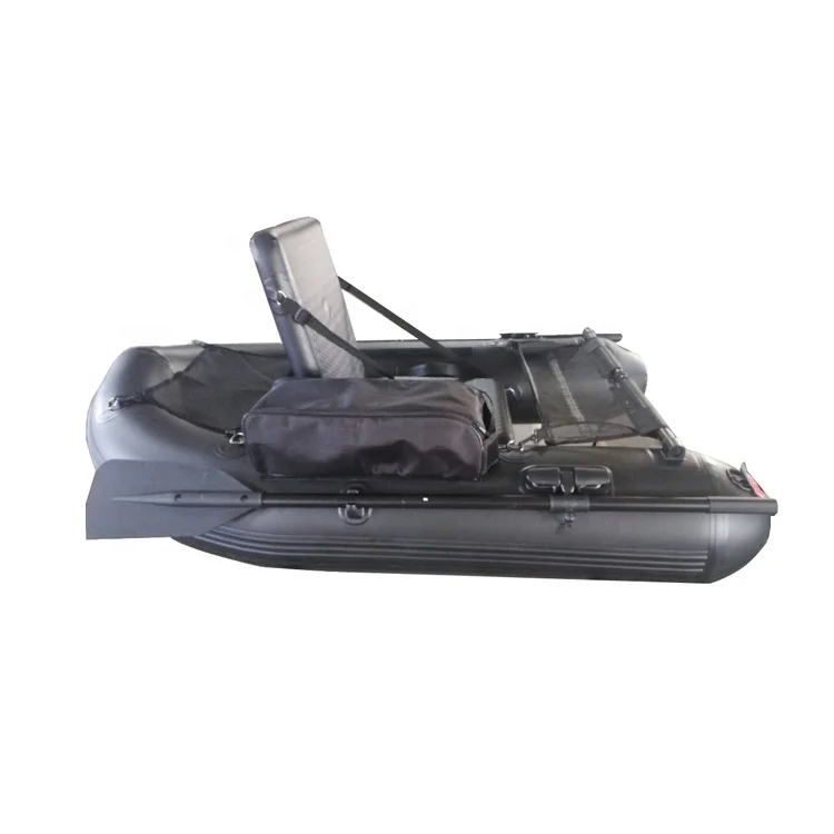 Made in China PVC Material Float Tube Black Color Inflatable Fly Fishing Belly Boat for Sale