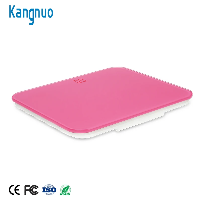 KANGNUO Private Label Step-On Function Technology Backlit Digital Weight Bathroom Scale