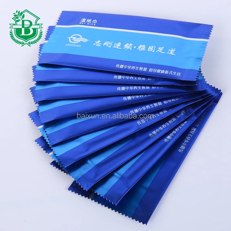 Индивидуальный пакет без запаха нетканые салфетки мягко lingettes