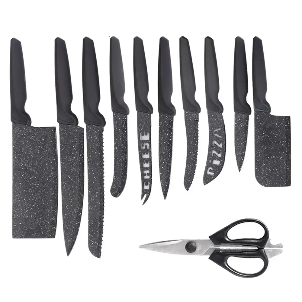 Набор кухонных ножей из нержавеющей стали, набор ножей для мяса из нержавеющей стали для дома