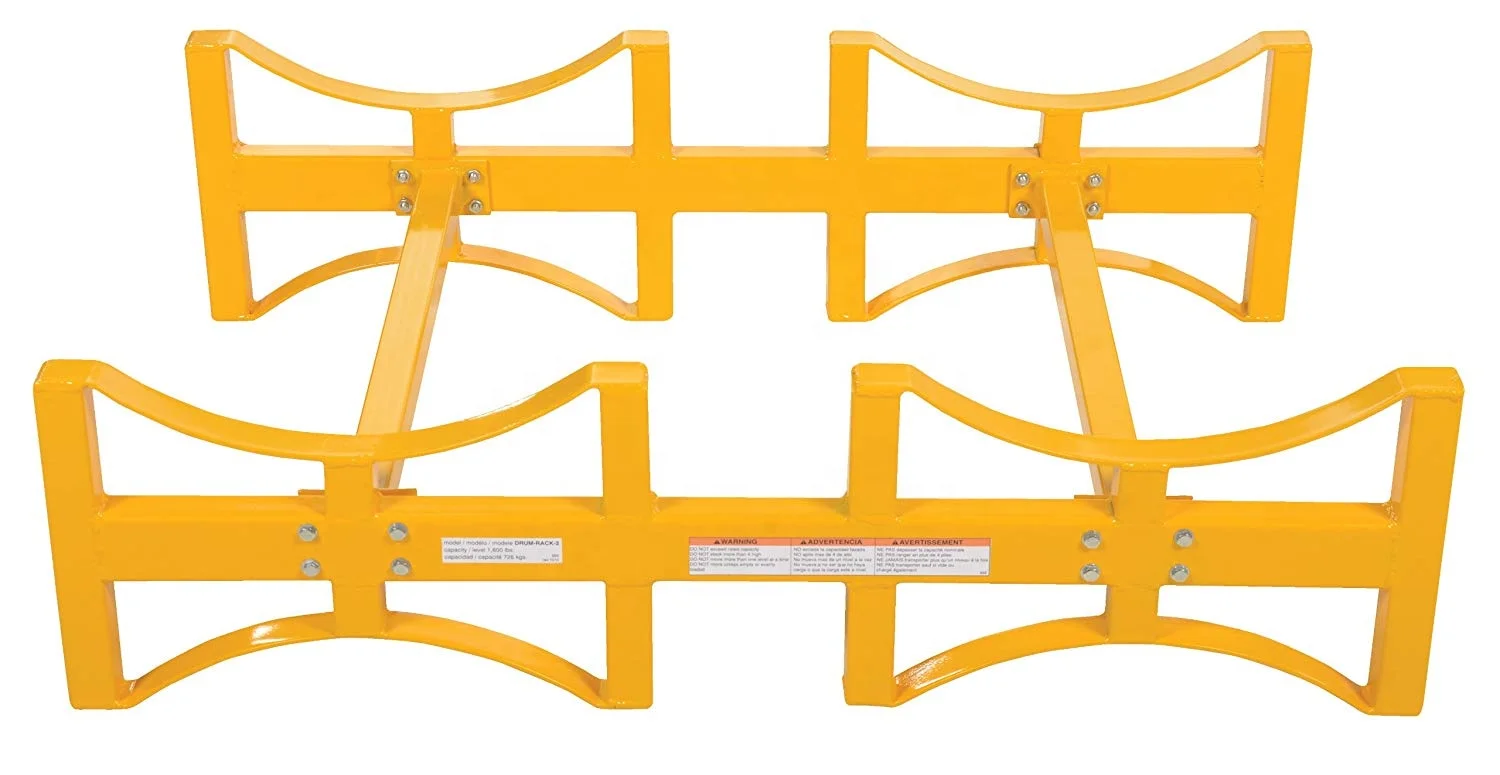 Heavy Duty Portable Steel Oil Drum Storage Rack Stackable Drum Rack