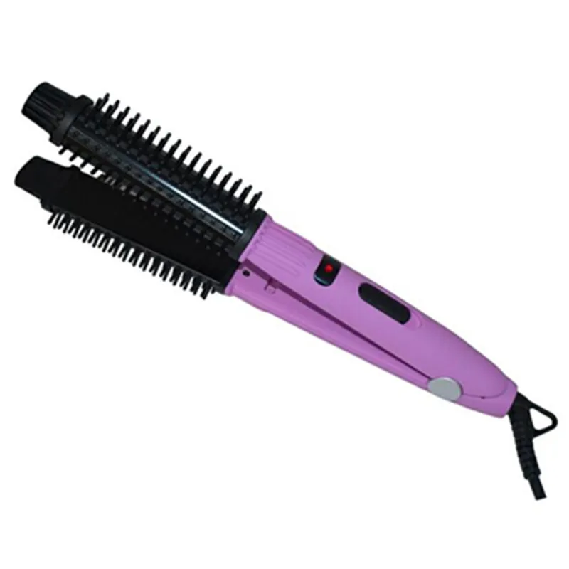 hot air curling iron and styling brush