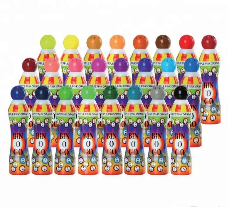 Top Quality Shape Colors Bingo Dauber Common Ink Dot Dabber Glue Marker