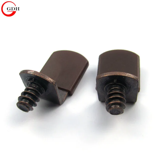 Metal Cabinet Support Shelf Pin with Screw Pin