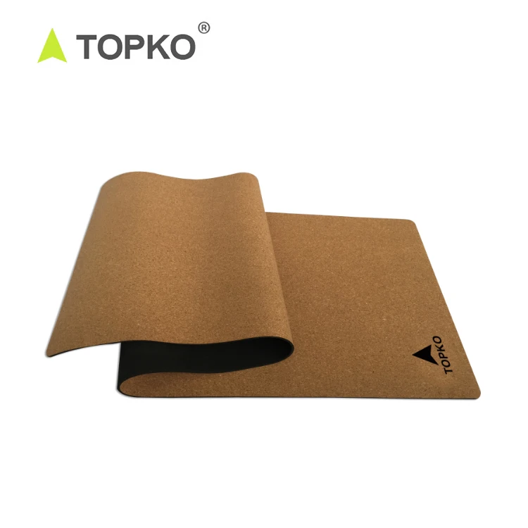 Ecofriendly Organic Cork & Natural Rubber Mat Health Non Toxic Yoga