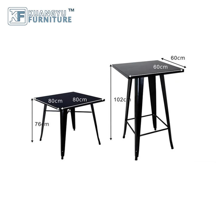 Новый стиль, металлический стол для бара, металлический стол для одного бара