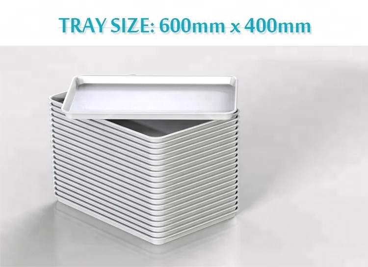 Алюминиевая стойка лотка для коммерческого хлебобулочного магазина