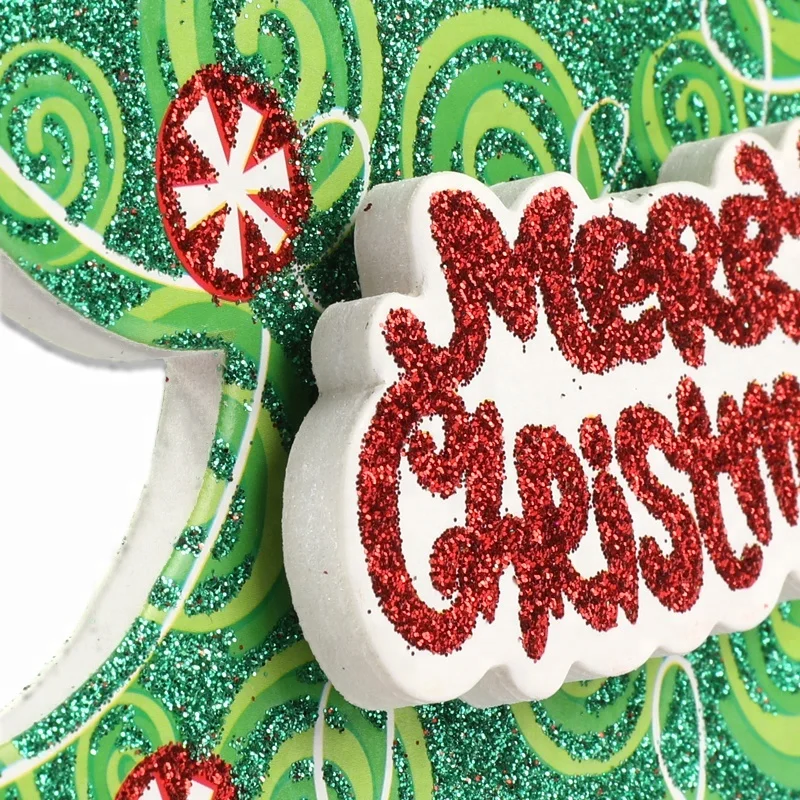 Wooden Christmas Decorations Desk Navidad Tree Snowman Ornaments for Home Enfeites