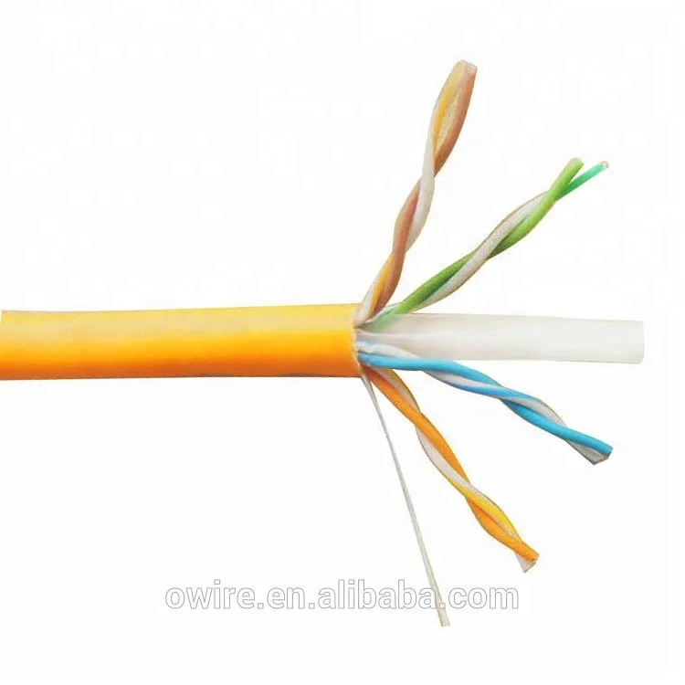 OWIRE Durable CAT 6 Indoor Ethernet Cable Minimal Downtime Communication Cables for Network Operations