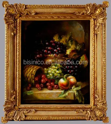 Exquisite Antique Gold Gilt Victorian Frame in Shadow Box Flower Oil Painting