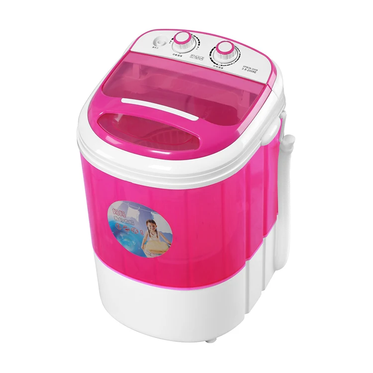 Single Tub Washing Machine/mini Portable of Semi Automatic Washer with Dryer
