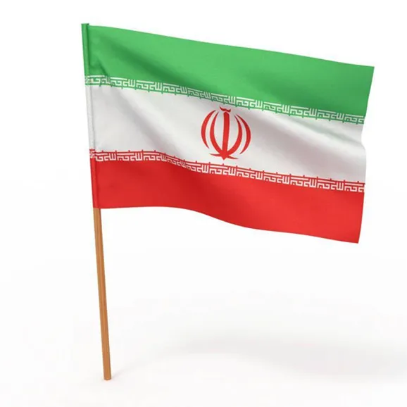 Custom national flag of Iran country flags