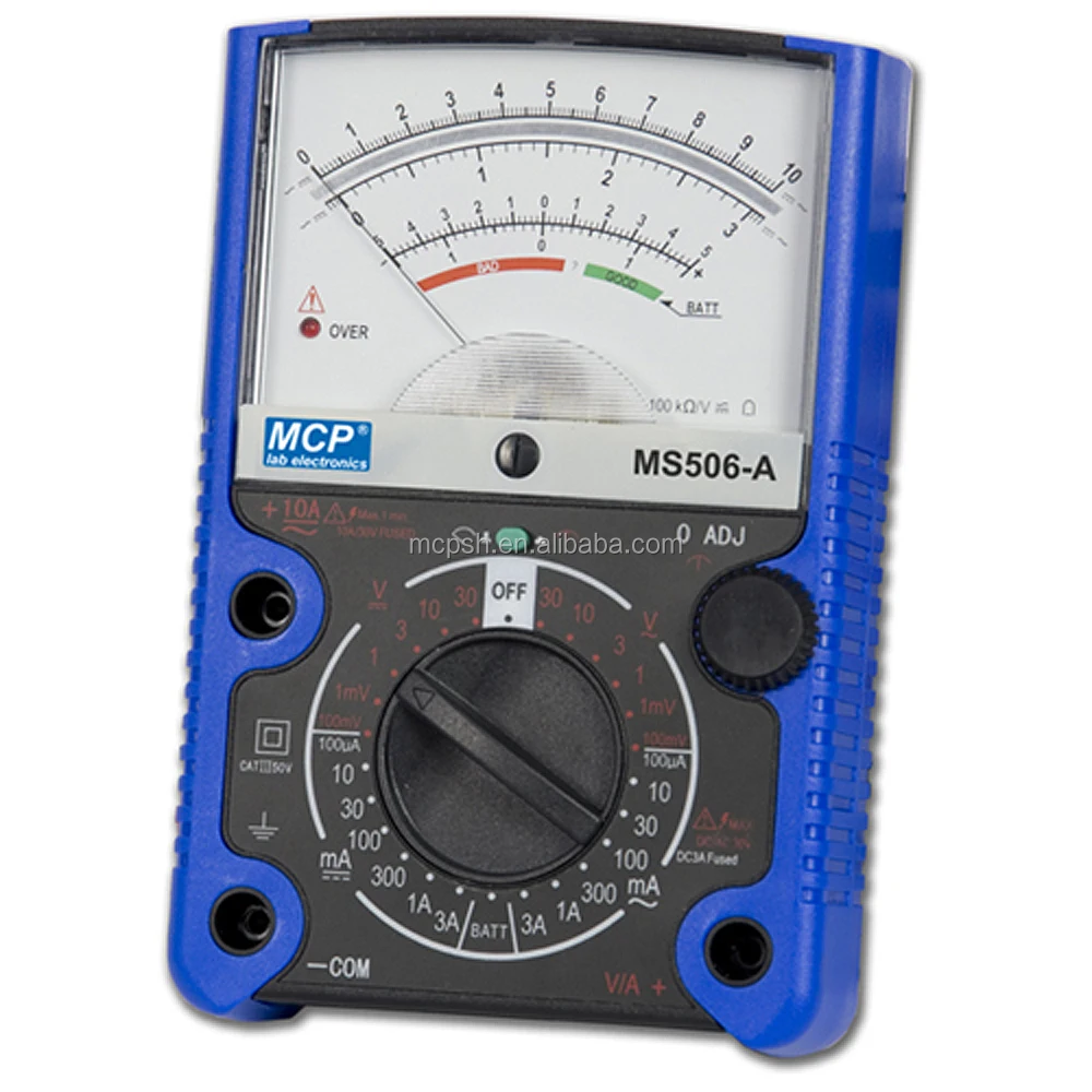 Alibaba.com: MCP MS506 Analog Multimeter, 30V 10A range : Reliable for ...