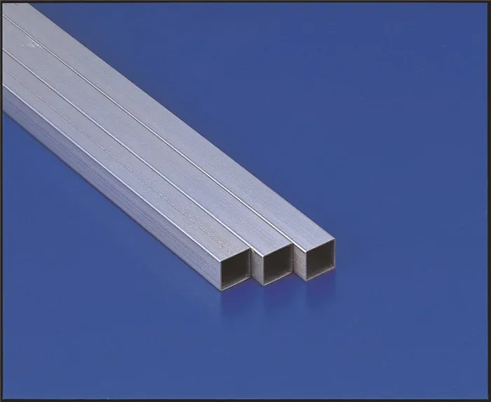 Aluminum square and rectangular tubing made in Japan