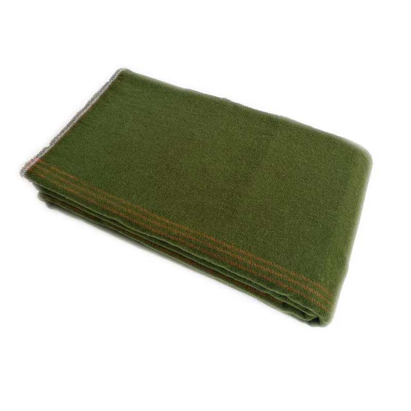 Pure Wool Heavy Woolen Blankets Refugee Mexican Yoga Woven Wool Blanket