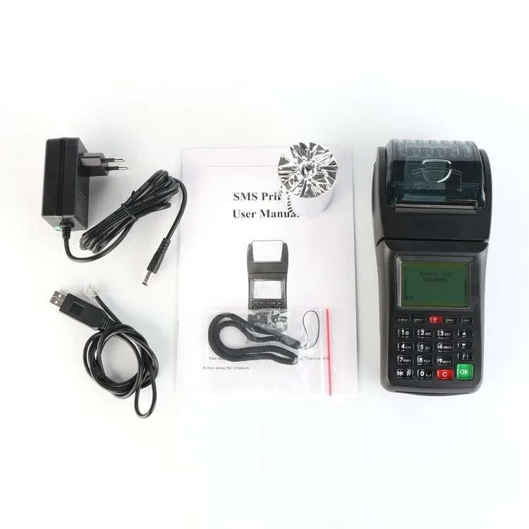 Parking Ticket Machine Handheld Thermal SIM Printer