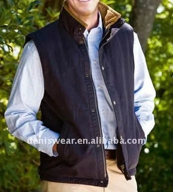 Cotton Canvas Men's Work Vest - Buy 