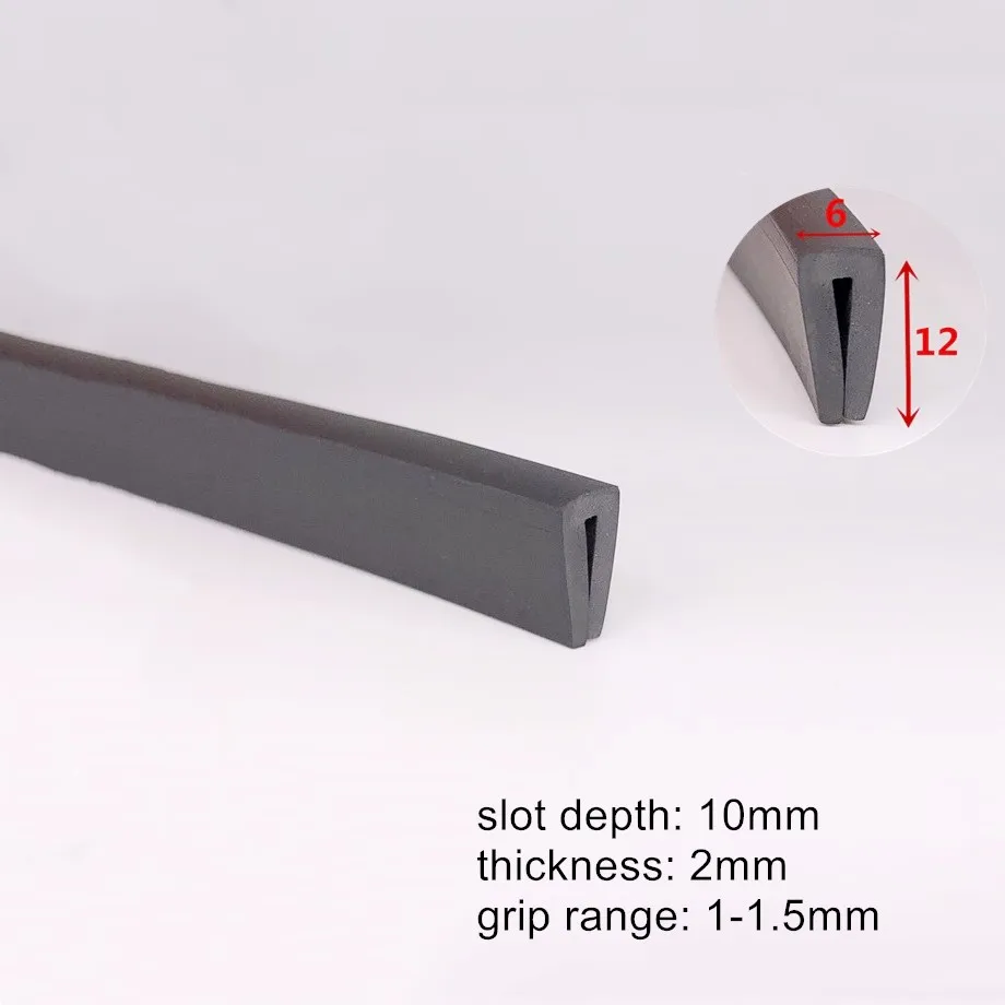 Silicone Rubber U Channel Edging Trim Seal