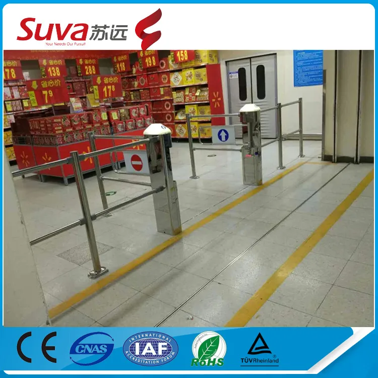 High Quality Design Safety Iron Fence Supermarket Door