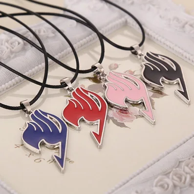 Costume Jewelry Fairy Tail Necklace 4 Color Anime Cosplay Necklace Buy Fairy Tail Necklace Costume Jewelry Anime Necklace Product On Alibaba Com