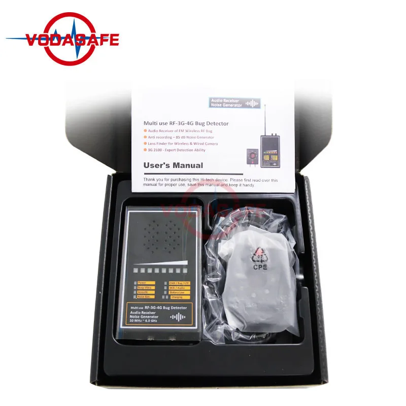 Portable Home Cell Phone Detector with WiFi Bug Blocks All Recording Devices