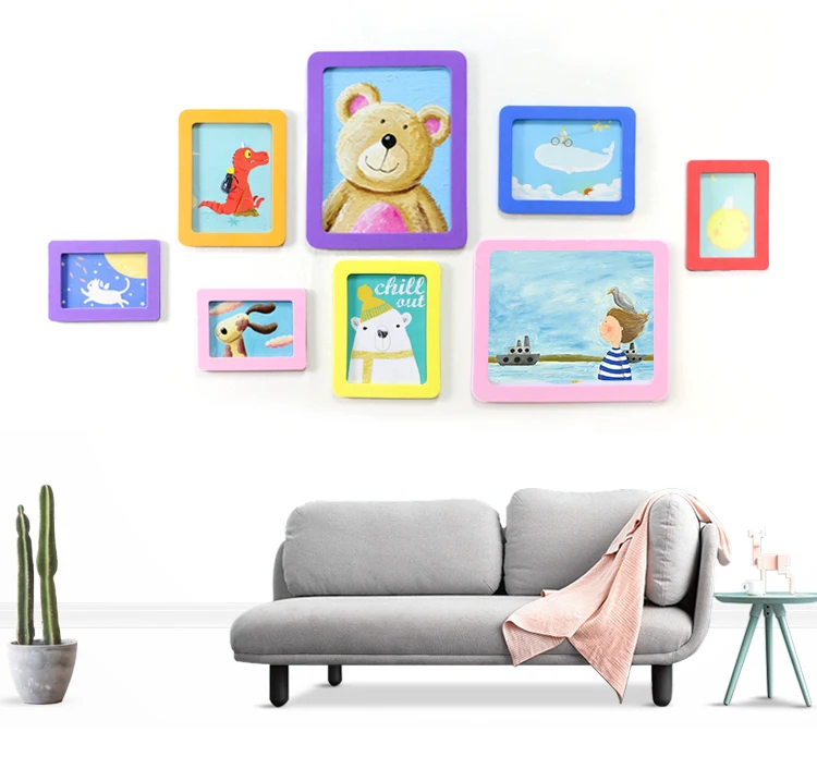 Promotional Gifts for Family and Company Decoration EVA Magnetic Photo Frame details