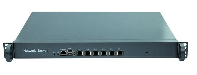 Вентилятор/безвентиляторный охлаждения структура AI шасси сплава 1 И 6 LAN Rackmount Firewall Router network server