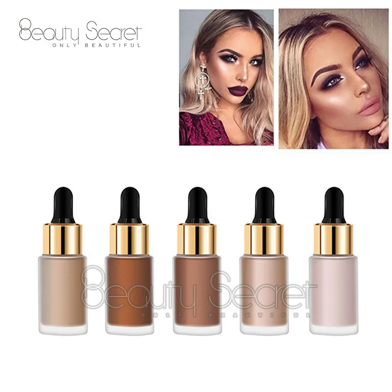 2020 жидкий хайлайтер без этикетки, макияж, частная этикетка